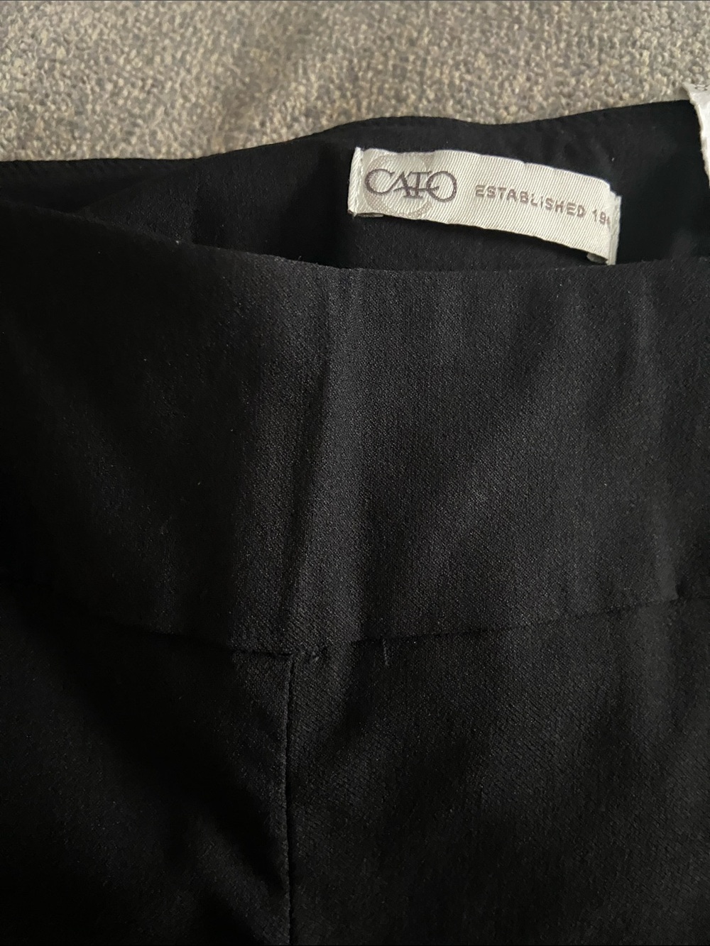 J/M Sportswear by Cato Pull On Slim Leg Stretch Ankle Pant Black Size 8 New - Picture 8 of 8